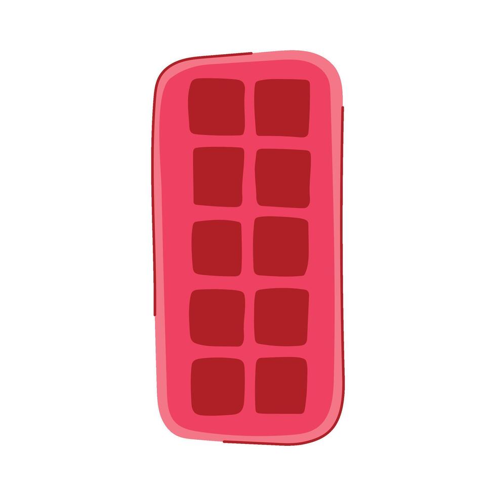 fresh versatile herb freezing tray cartoon vector