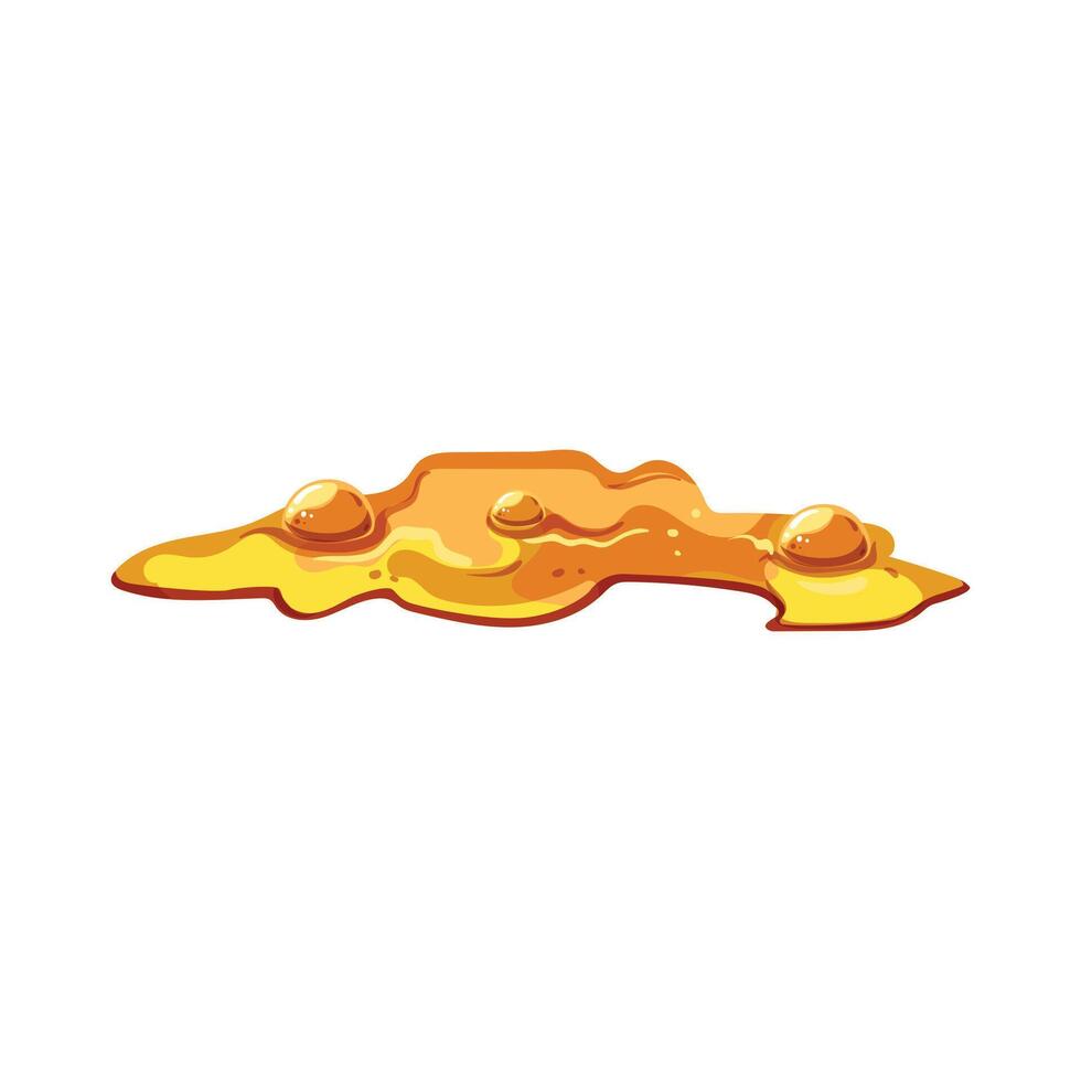 lava igneous puddle cartoon item vector