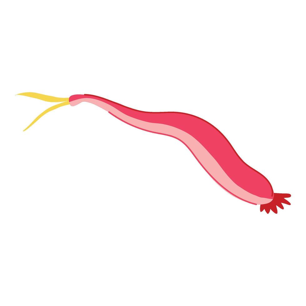parasite host cartoon illustration vector