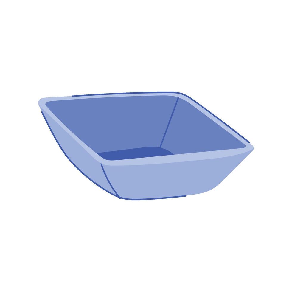 sauce small dipping bowl cartoon illustration vector