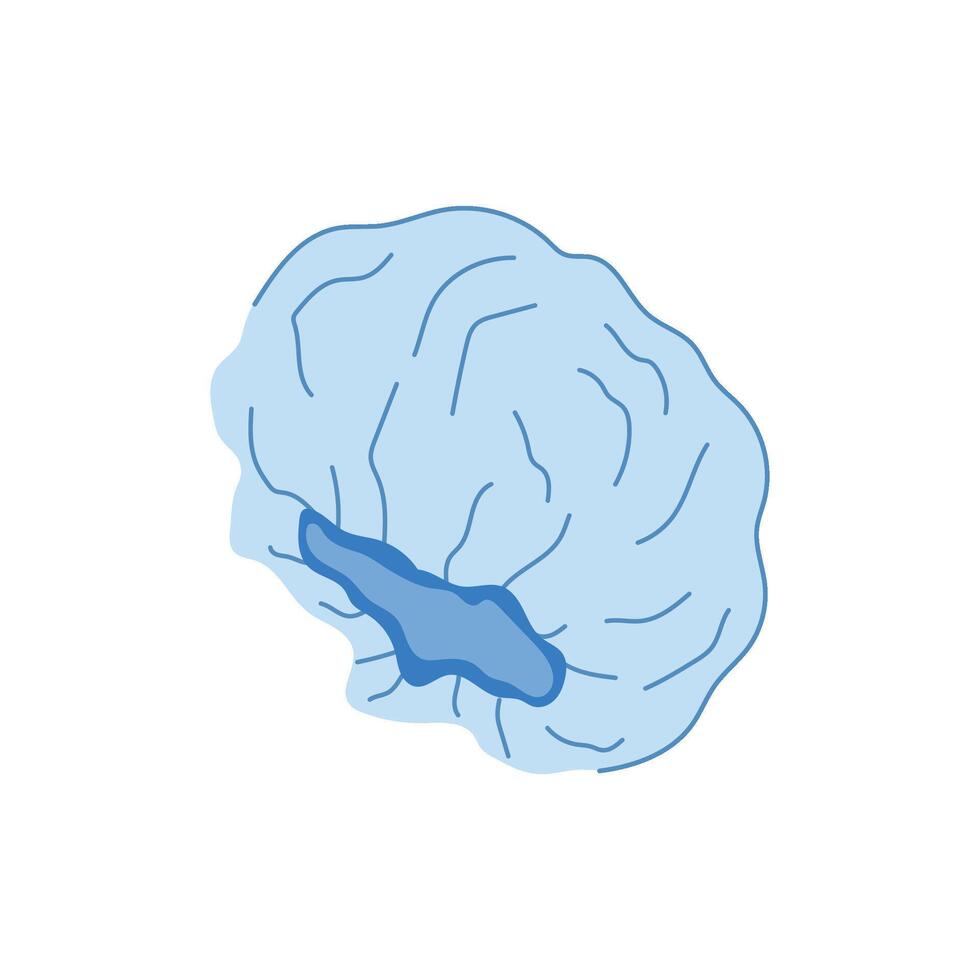 surgical unisex cap cartoon illustration vector