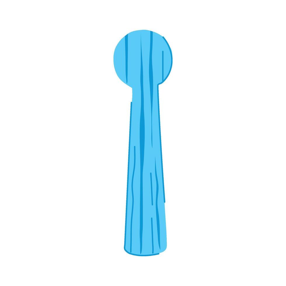 tongue tool depressor cartoon illustration vector