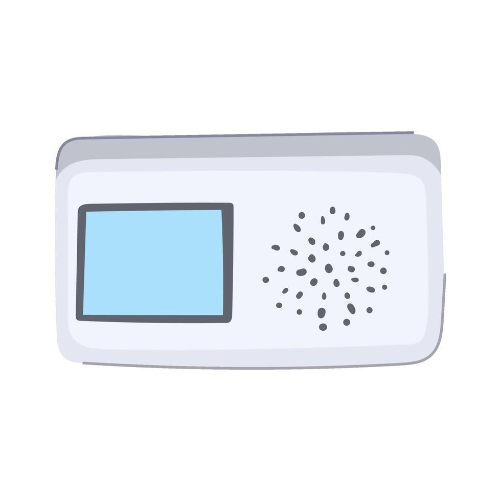 air pm25 quality monitor cartoon element vector