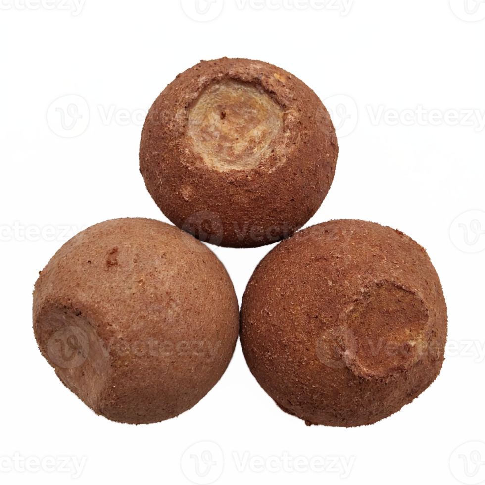 Dried Nutmeg Spice Whole Brown Seeds with Transparent Background Clipping Path Isolated png