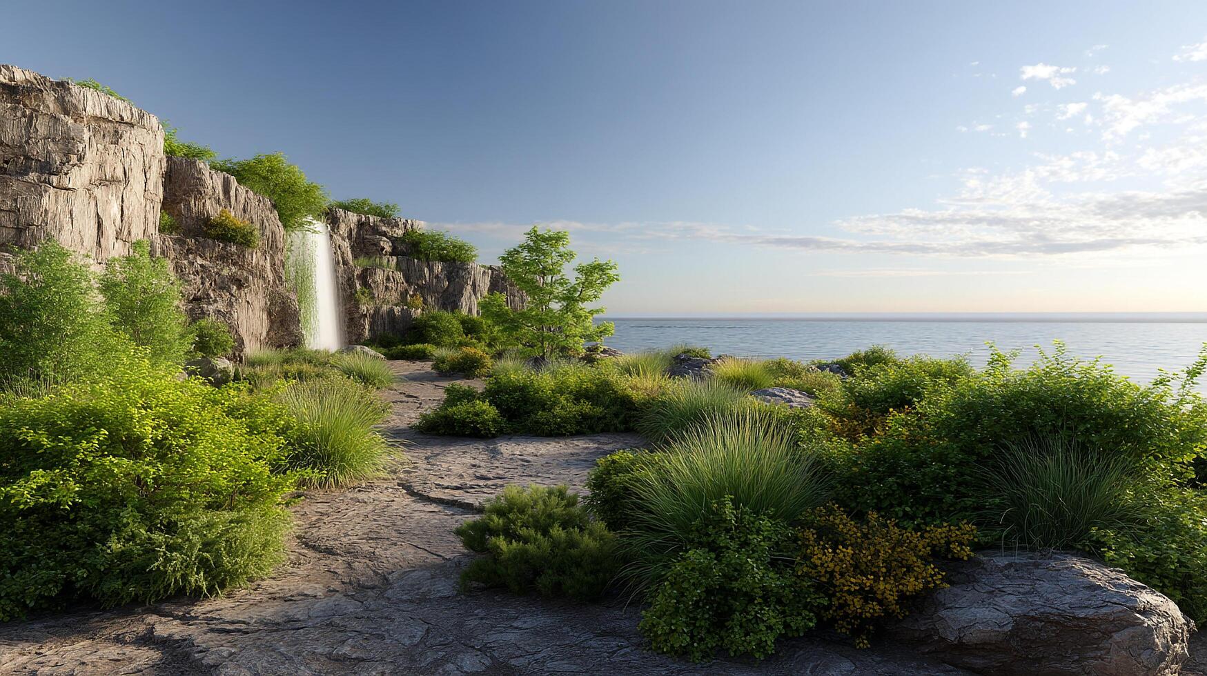 Scene of Natural Nature Photography, Image of Nature photo