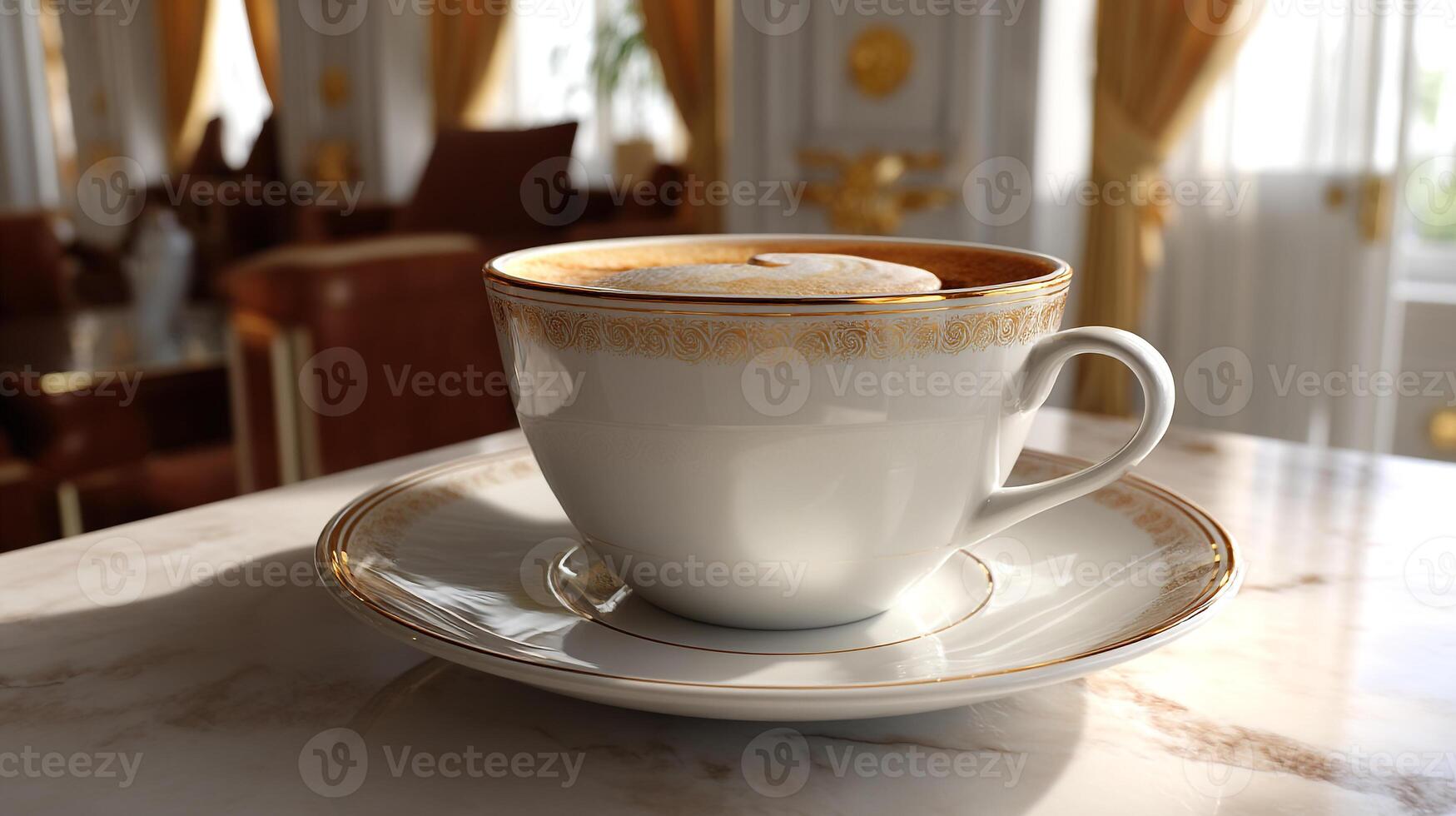 Coffee Drink Photo with Natural Light