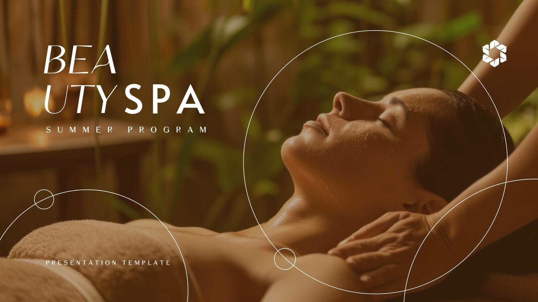 Beauty Spa Summer Program Presentation Template