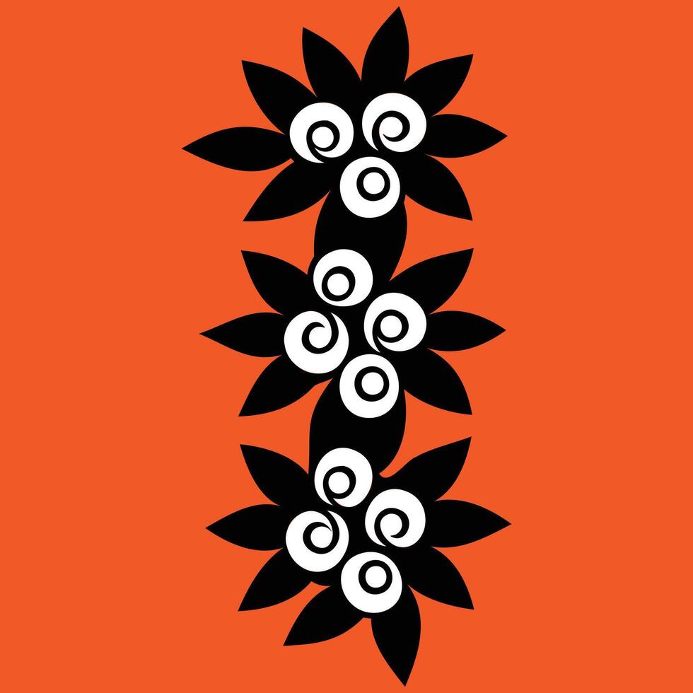 Nature-Inspired Flower Textures vector