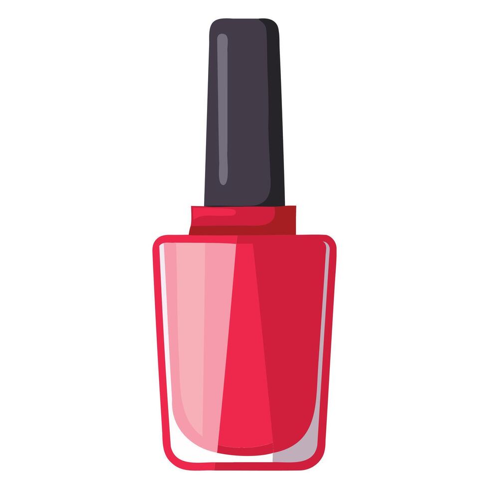Beauty Lacquer Bottle Designs vector