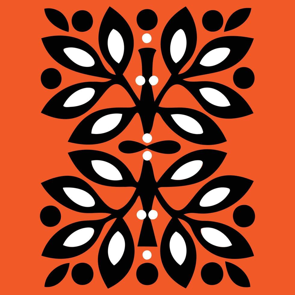 Botanical Bloom Design Art vector