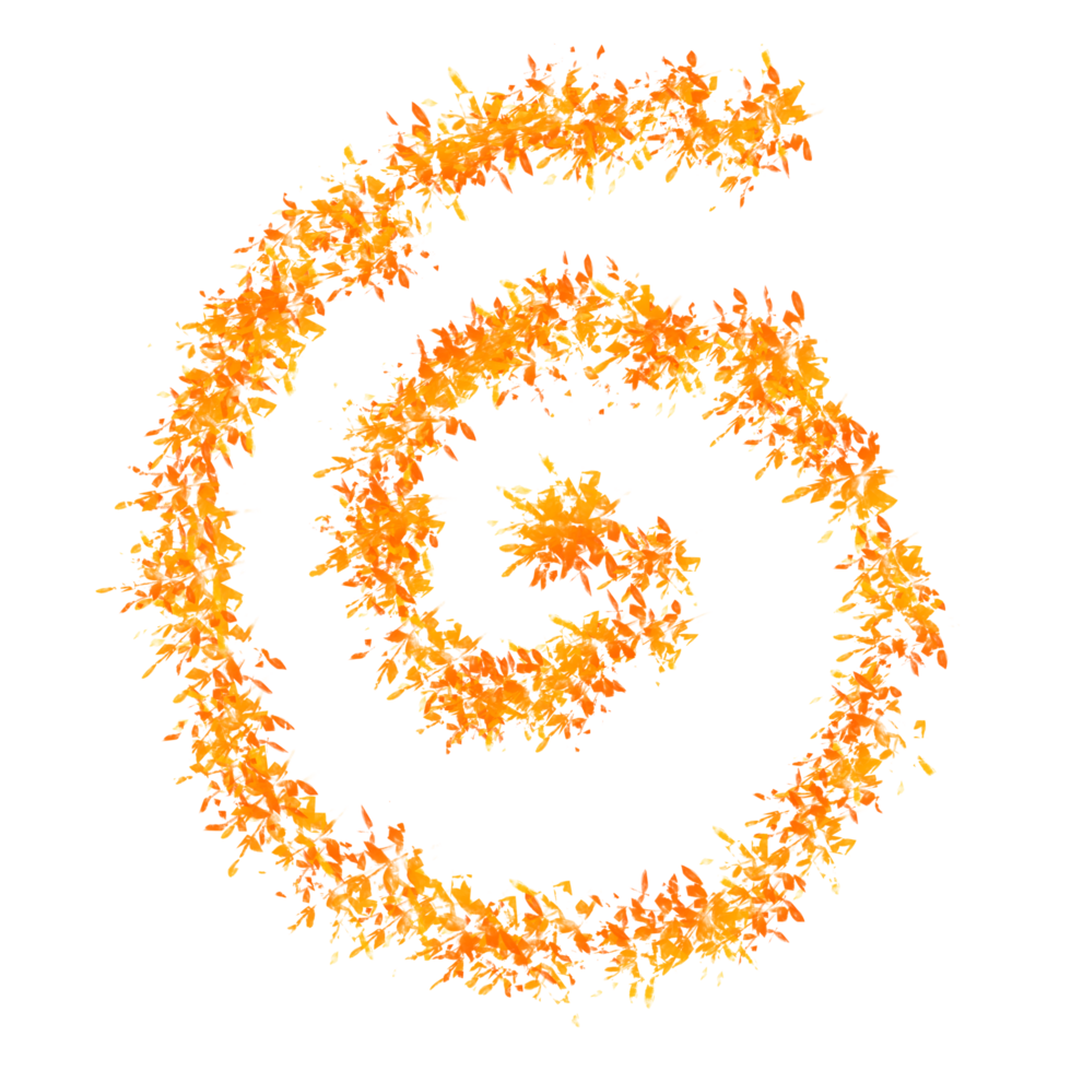 spiral flames burn illustration png