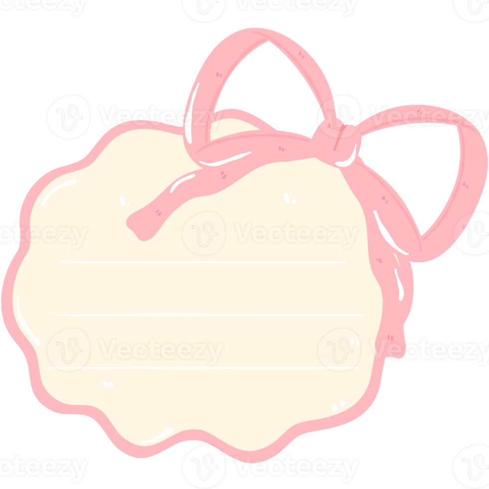 Blank sticky note for message. png