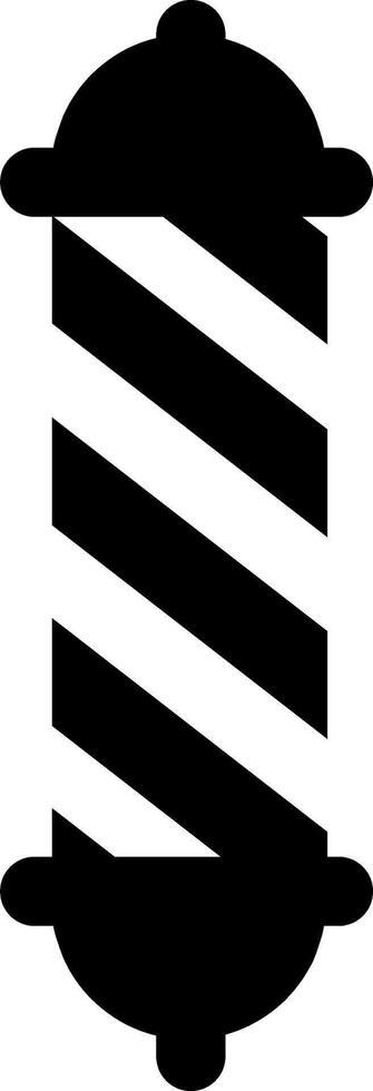 Barbershop barber pole lamp haurcut hairdressing icon logo illustration vector