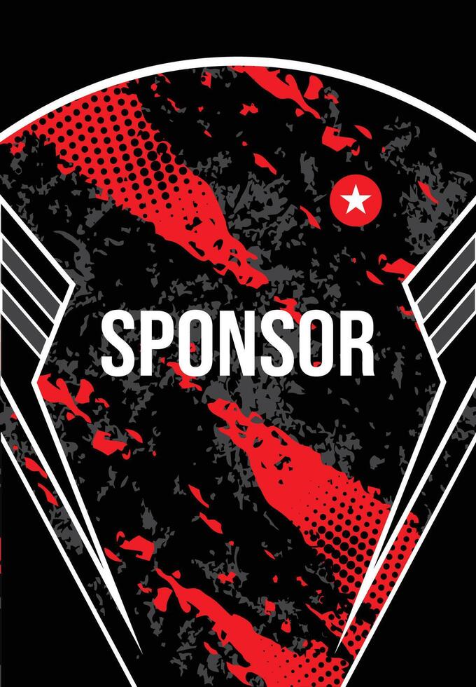 special sublimation jersey vector