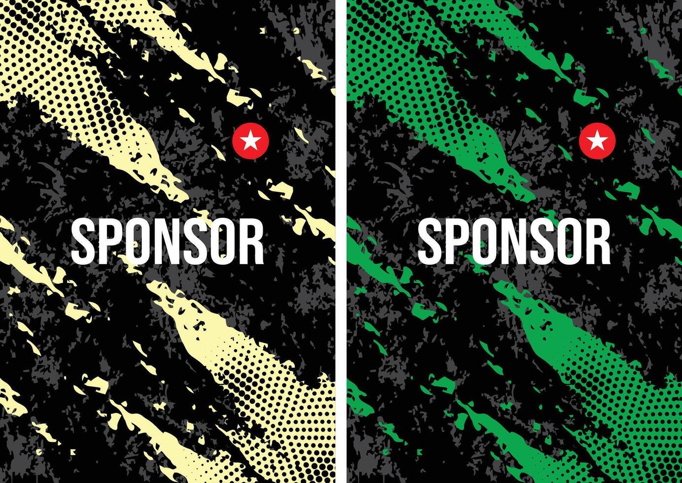 Title sublimation jersey shirt design vector