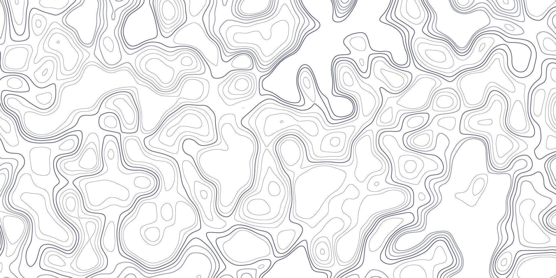 Abstract line pattern creates dynamic textures in fluid forms across the white background vector