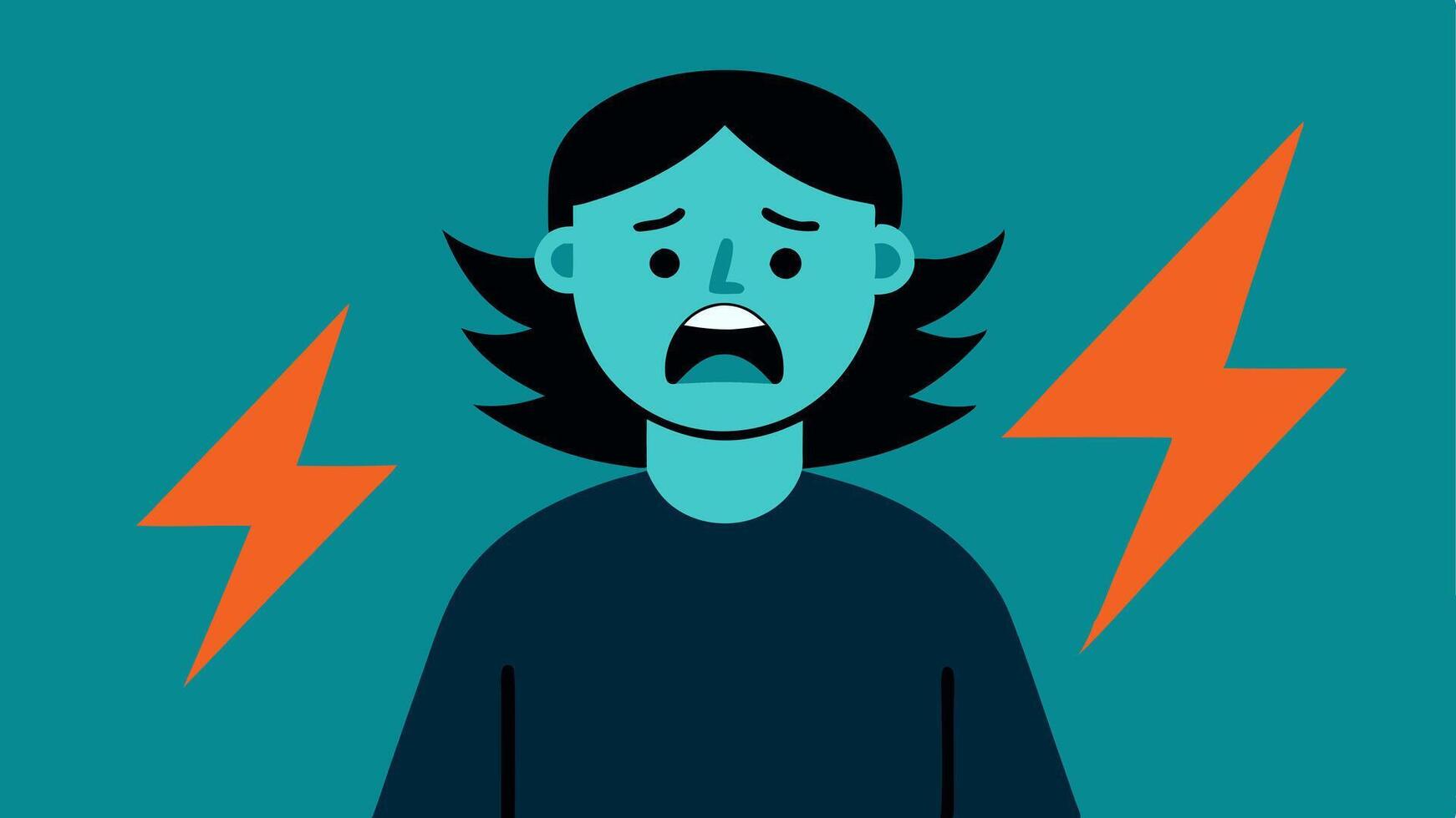 Emotionally Charged Moment A moment captured where the victims expression transitions from sadness to strength symbolizing resilience as they finish their key statement.. vector