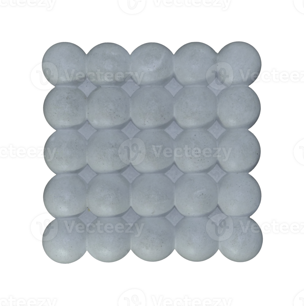 Concrete template podium pedestal for show cosmetic or skin care products display on transparent background png