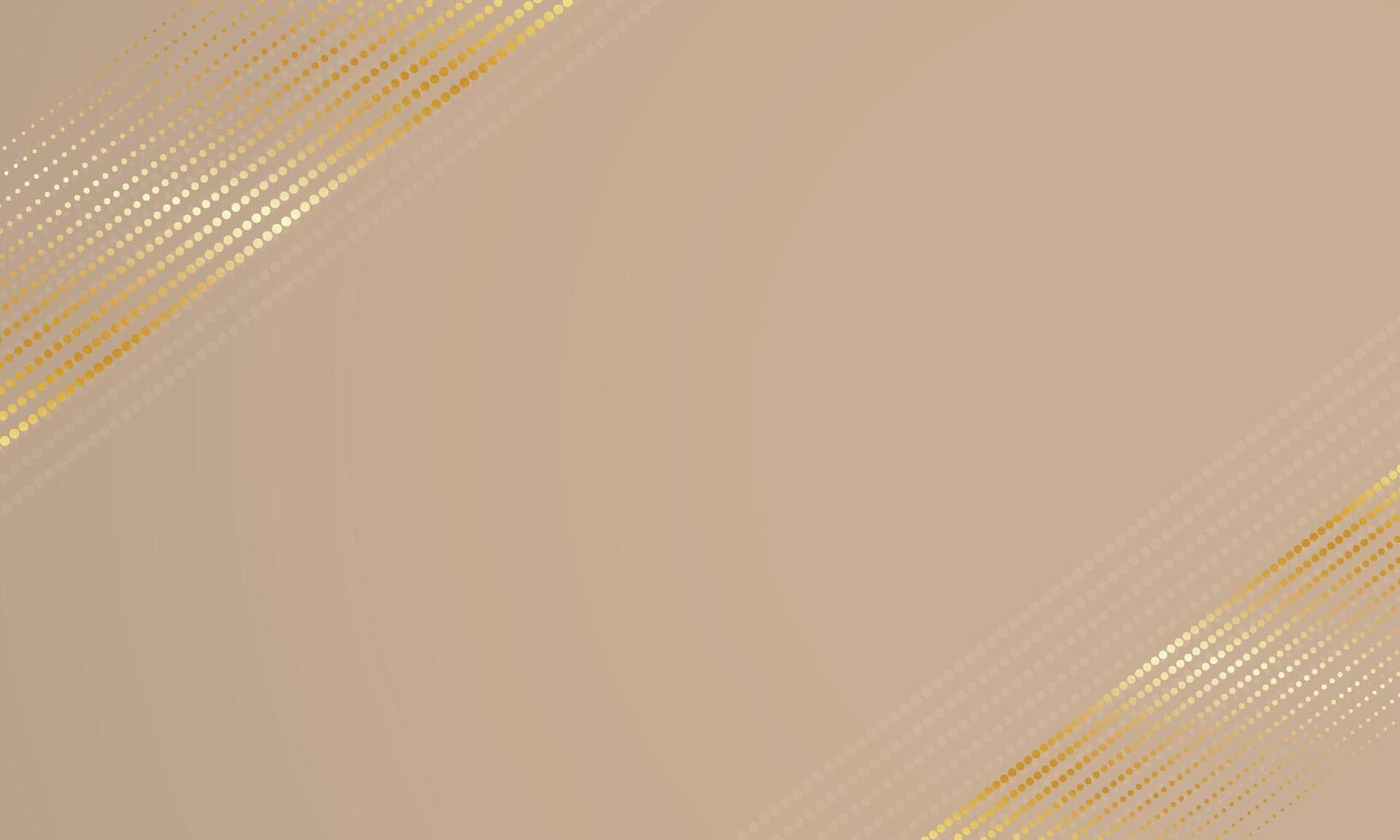 Low poly abstract golden dotted lines background. Gold light wallpaper. modern line stripe illustration vector