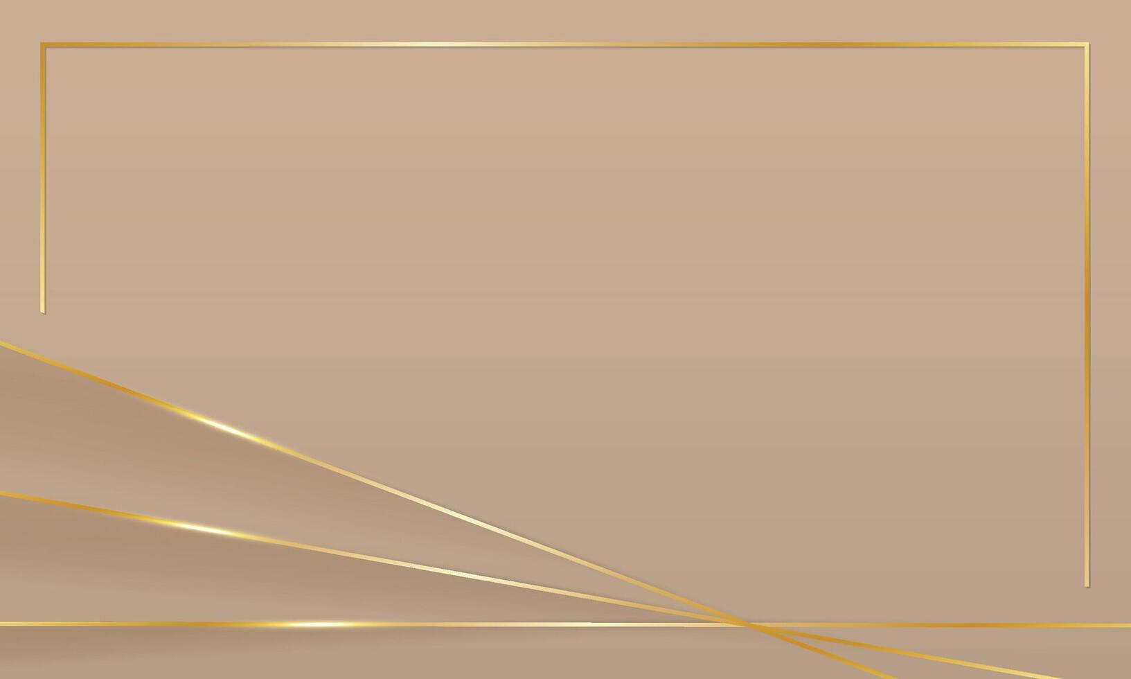 Low poly abstract golden dotted lines background. Gold light background, blank space, modern line stripe illustration vector