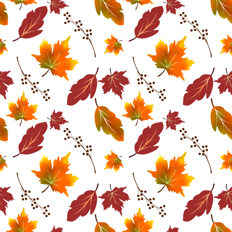 Autumn Pattern Background png