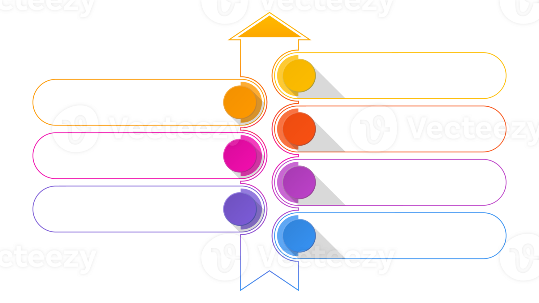 7 infographic, Arrow concept. png