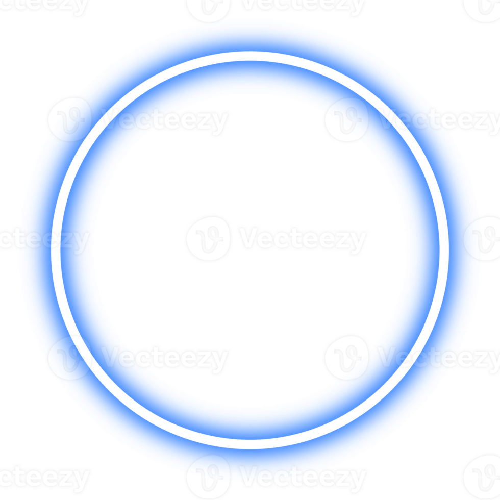 Blue Blurred Circle png