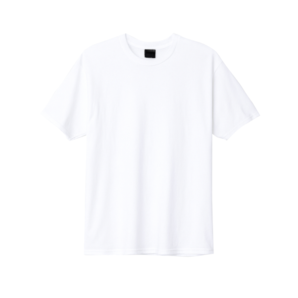 a white tshirt on a transparent background png