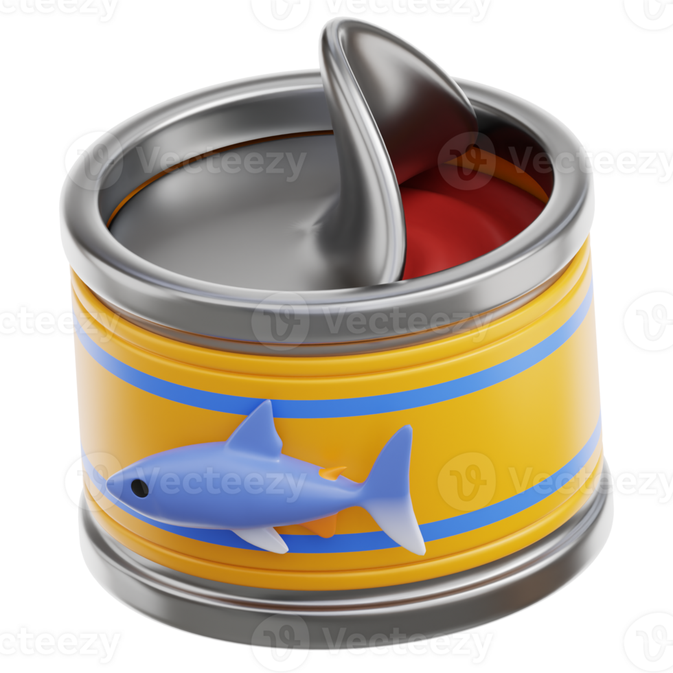 Fish Food 3D Illustration png