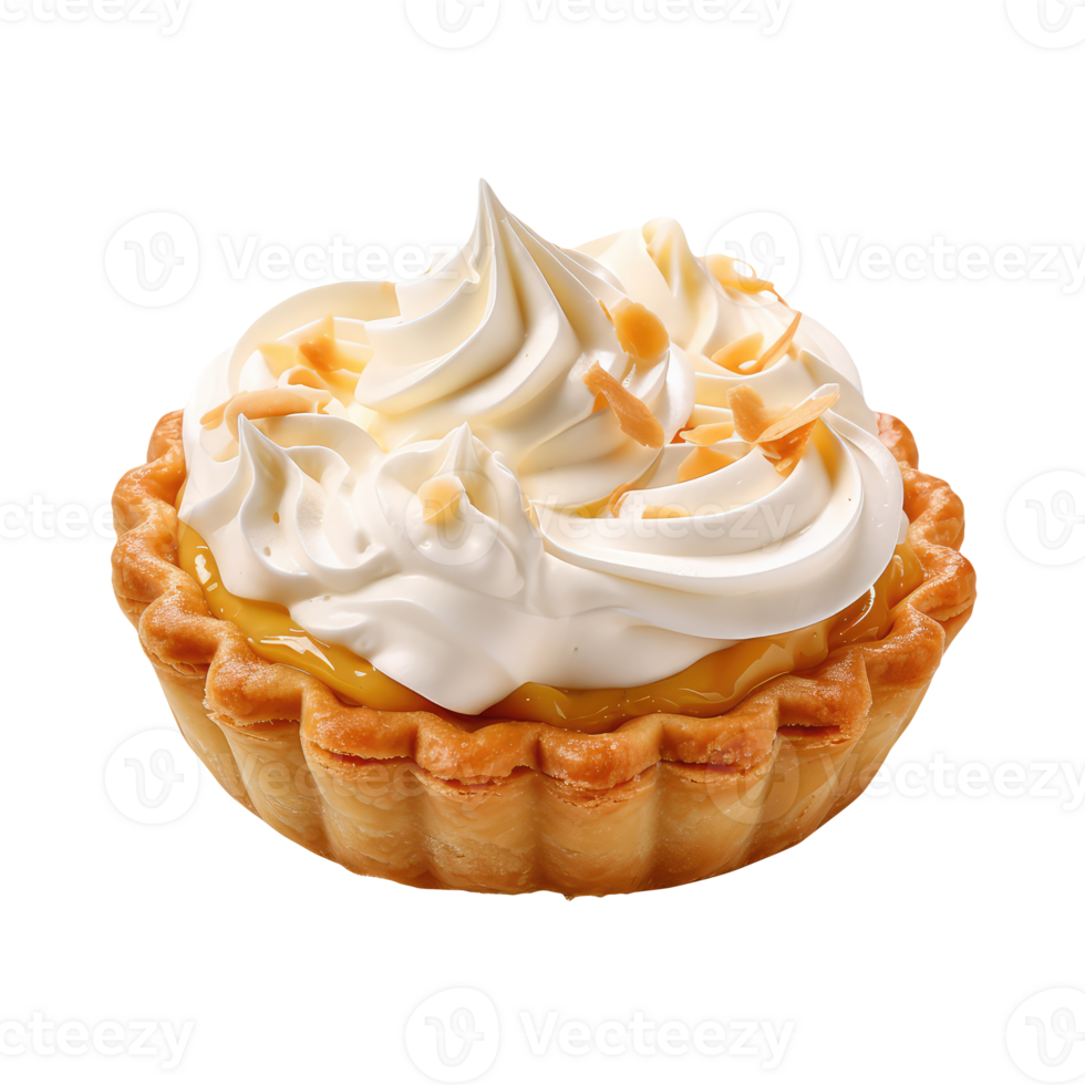 A pastry with whipped cream on top png