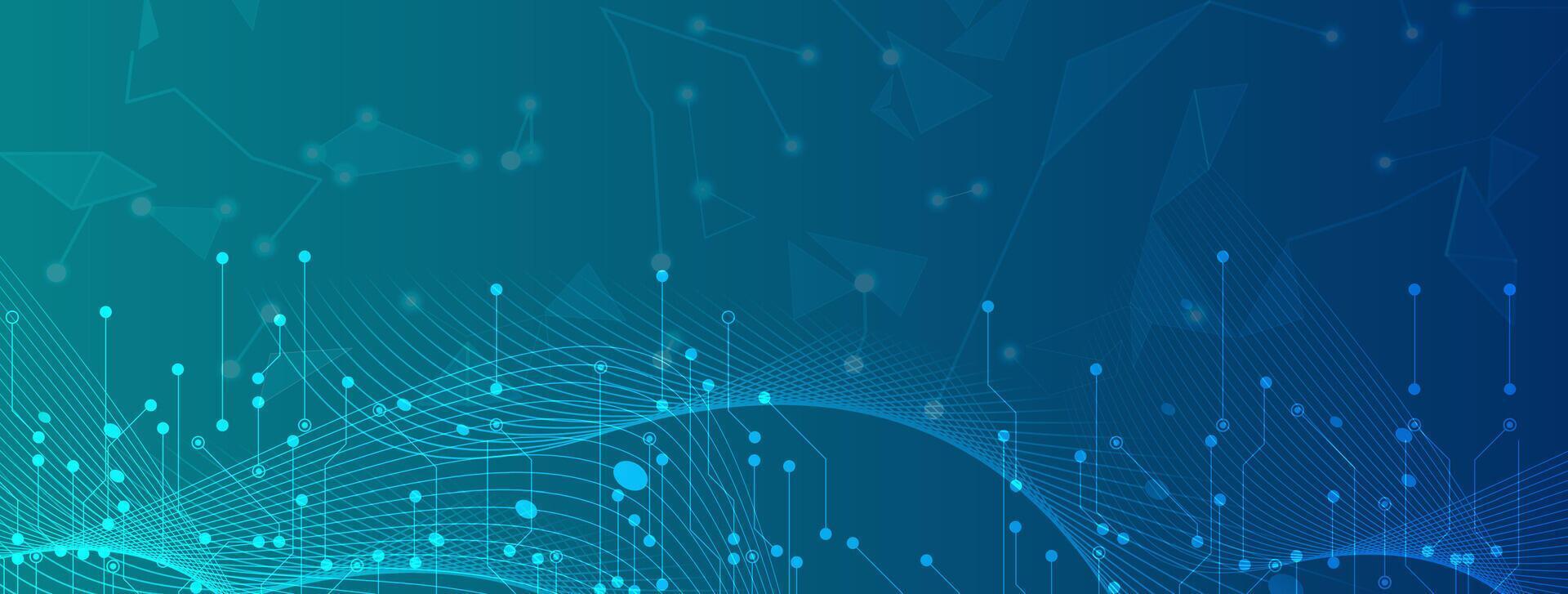 The abstract bright technology background for science and business presentation vector