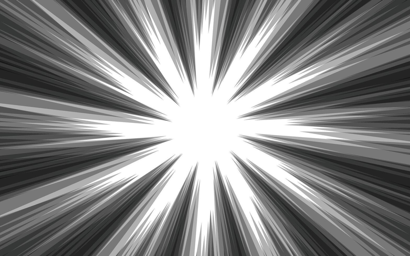 Black and white blank abstract pop art comic background. vector