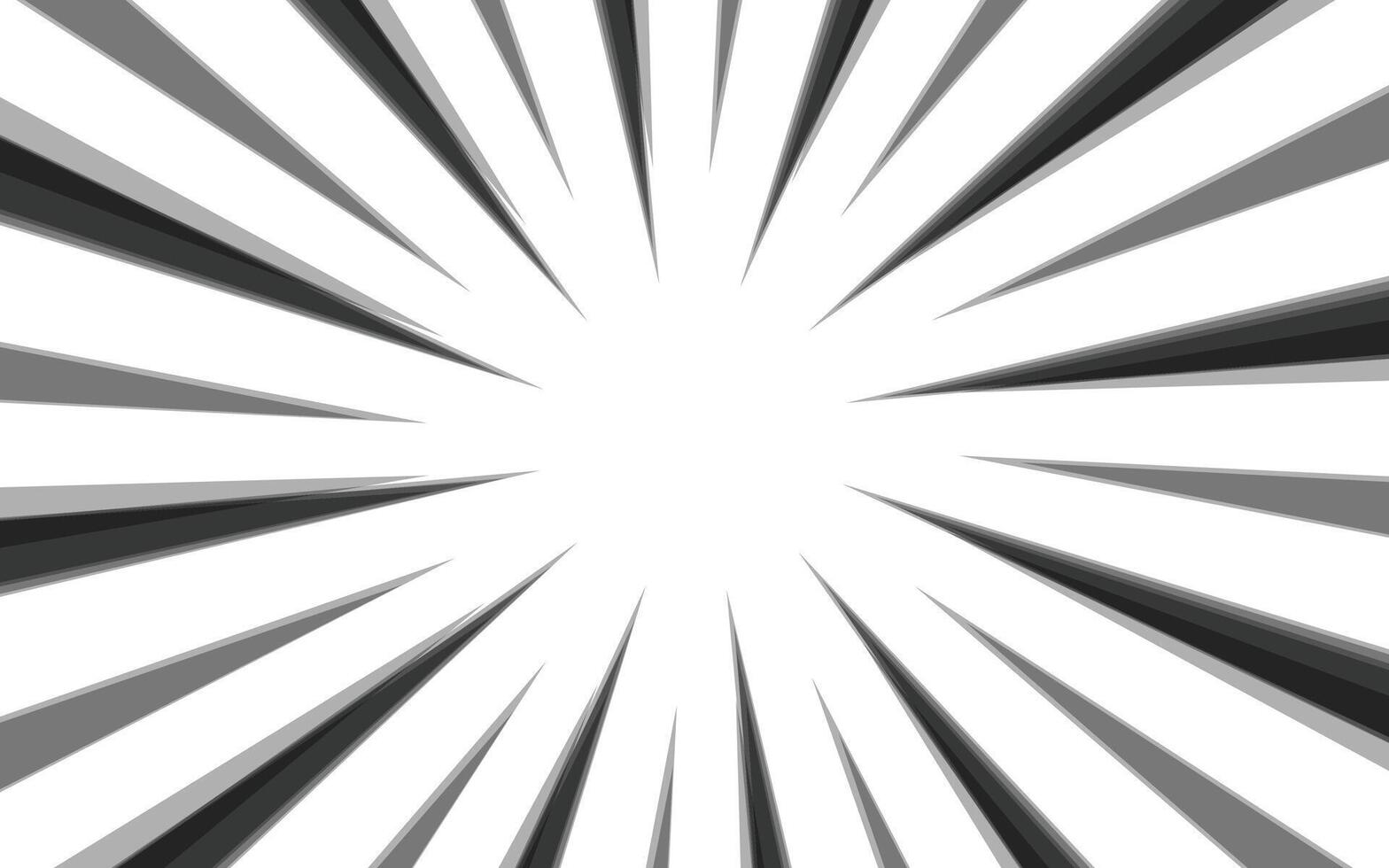 Manga and comic style concentrated line frame that can be used when you want to emphasize. vector