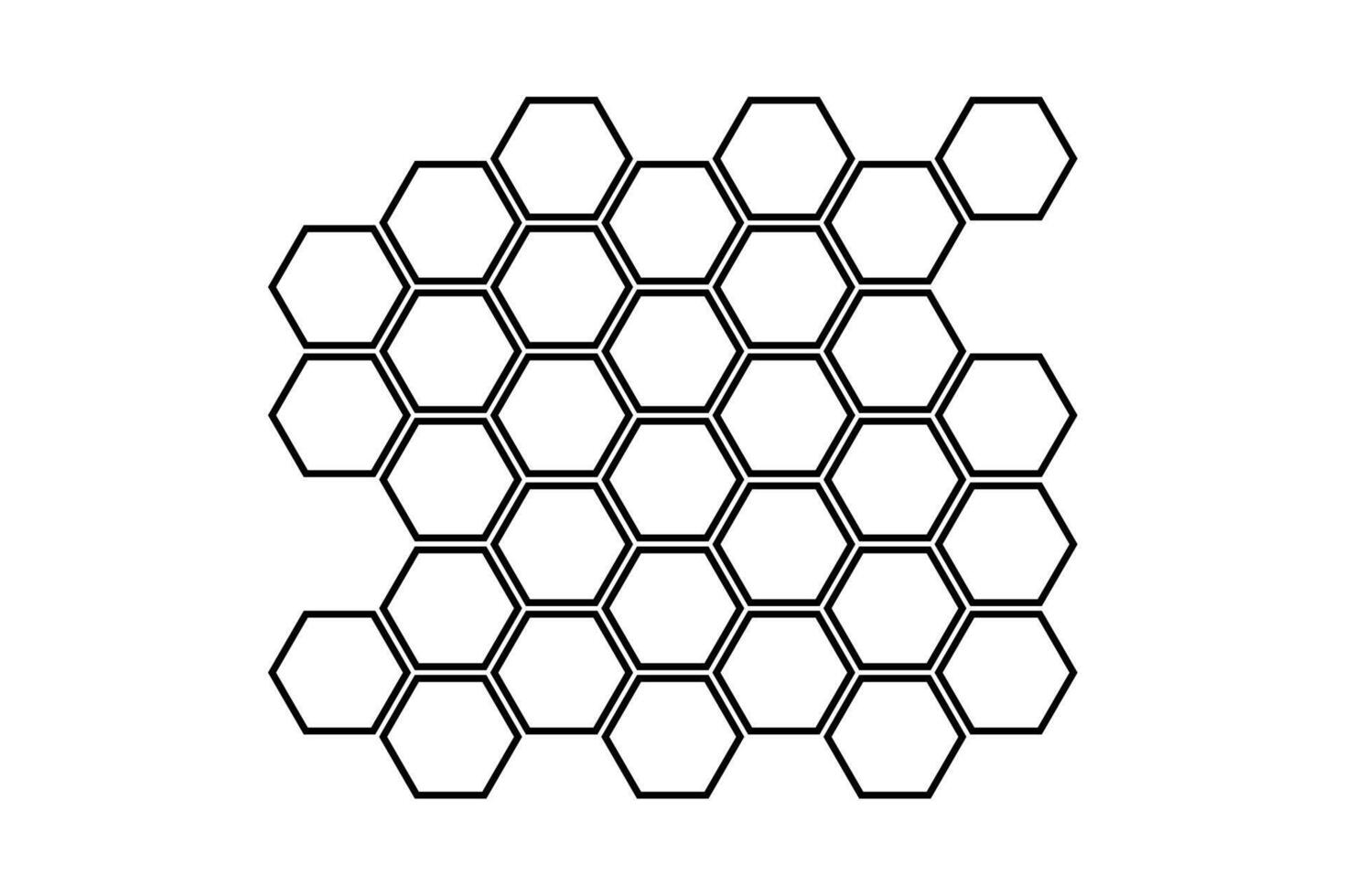 Honeycomb. Hand drawn sketch Propolis honey comb. Image bee wax. Bee honey and propolis doodle isolated on white background. vector