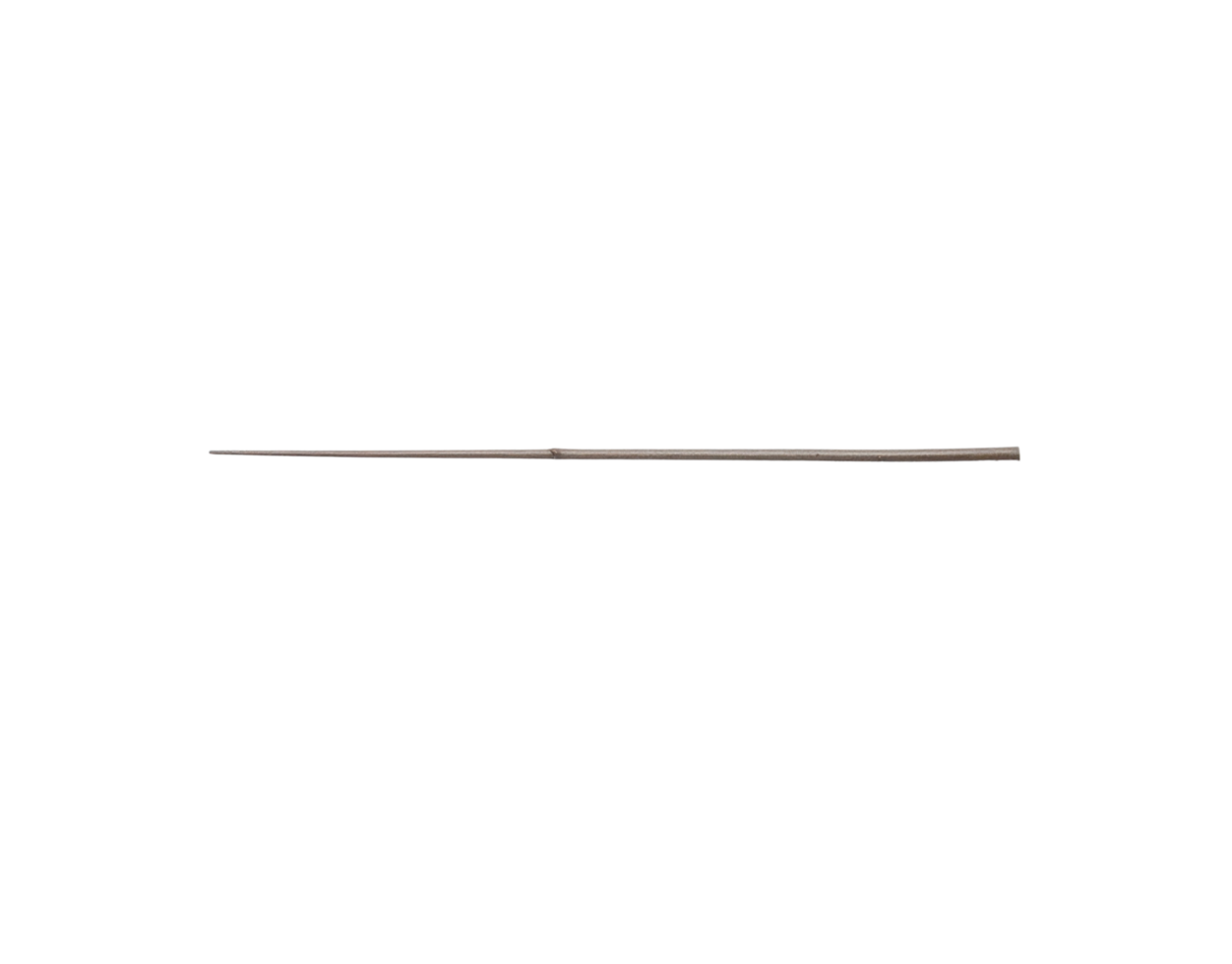 Sleek Dark Brown Wooden Wand Horizontally Oriented Smooth Texture. png