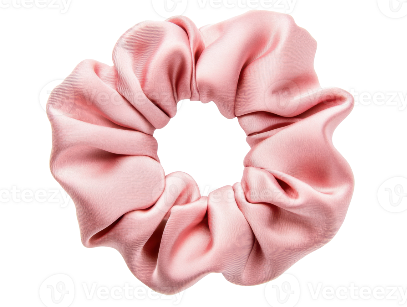 Soft pink scrunchie for stylish hairstyles and accessorizing looks png