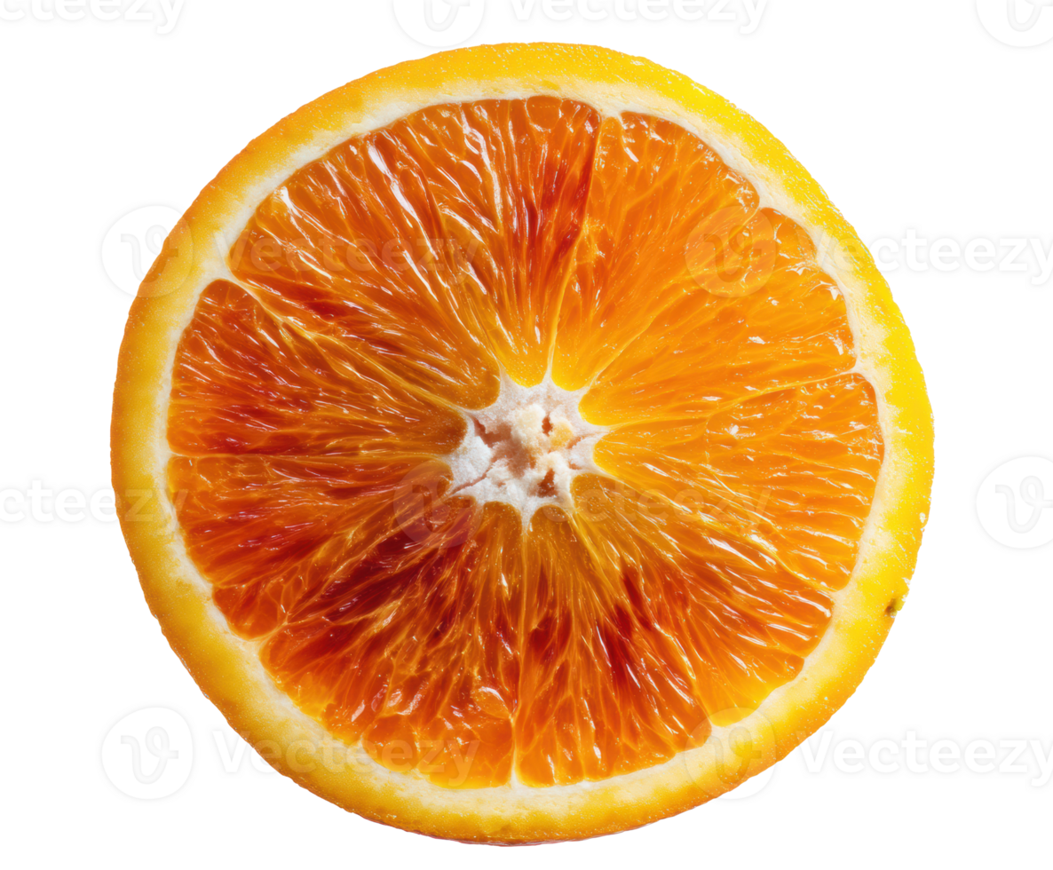 Fresh orange slice for healthy snacks and cooking inspiration png