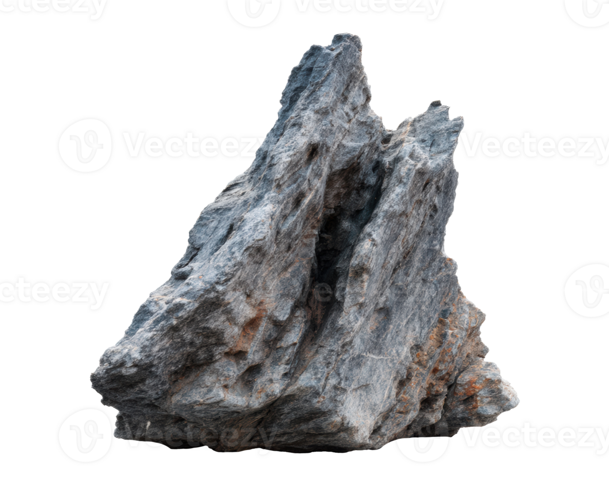 Rugged natural rock ideal for landscape design png