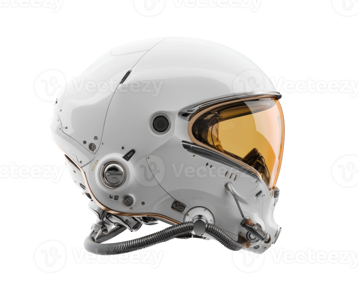 Advanced futuristic helmet design for space exploration and safety png