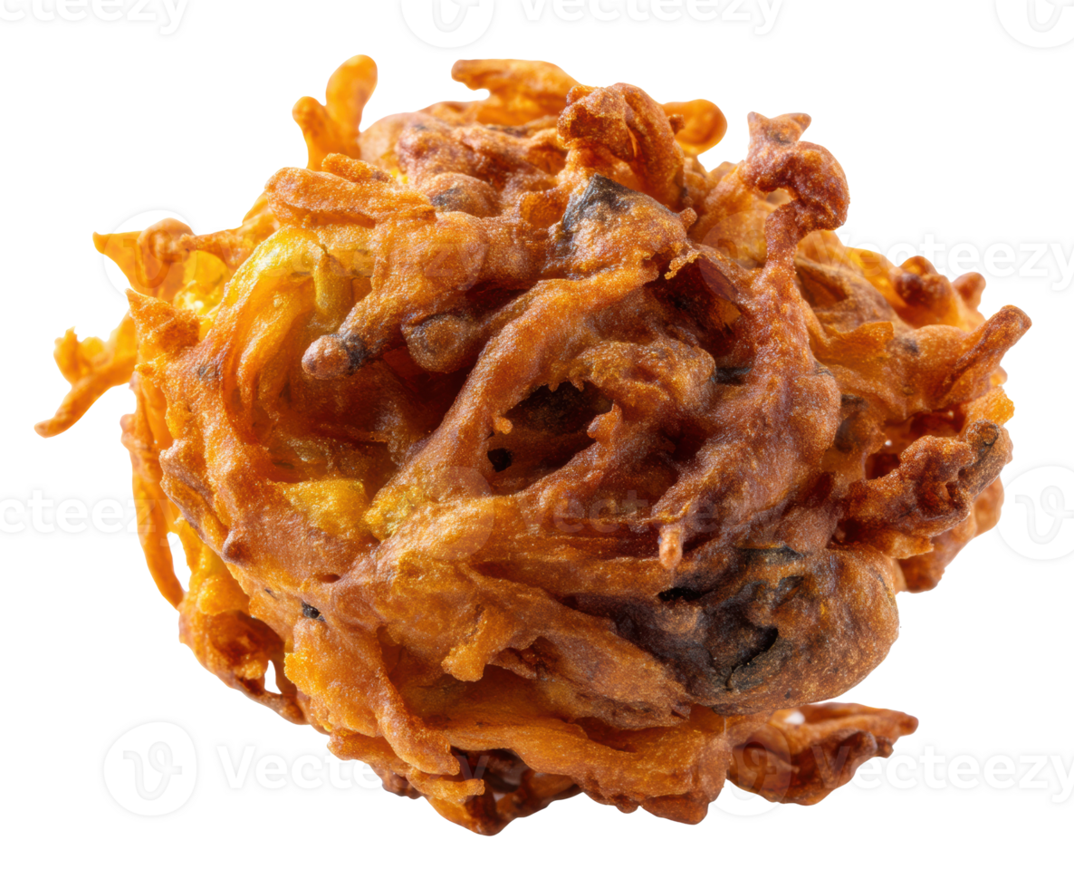 Crispy vegetable fritter for flavorful snacks and appetizers png