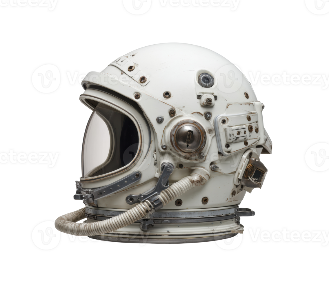 Retro astronaut helmet for space exploration enthusiasts png