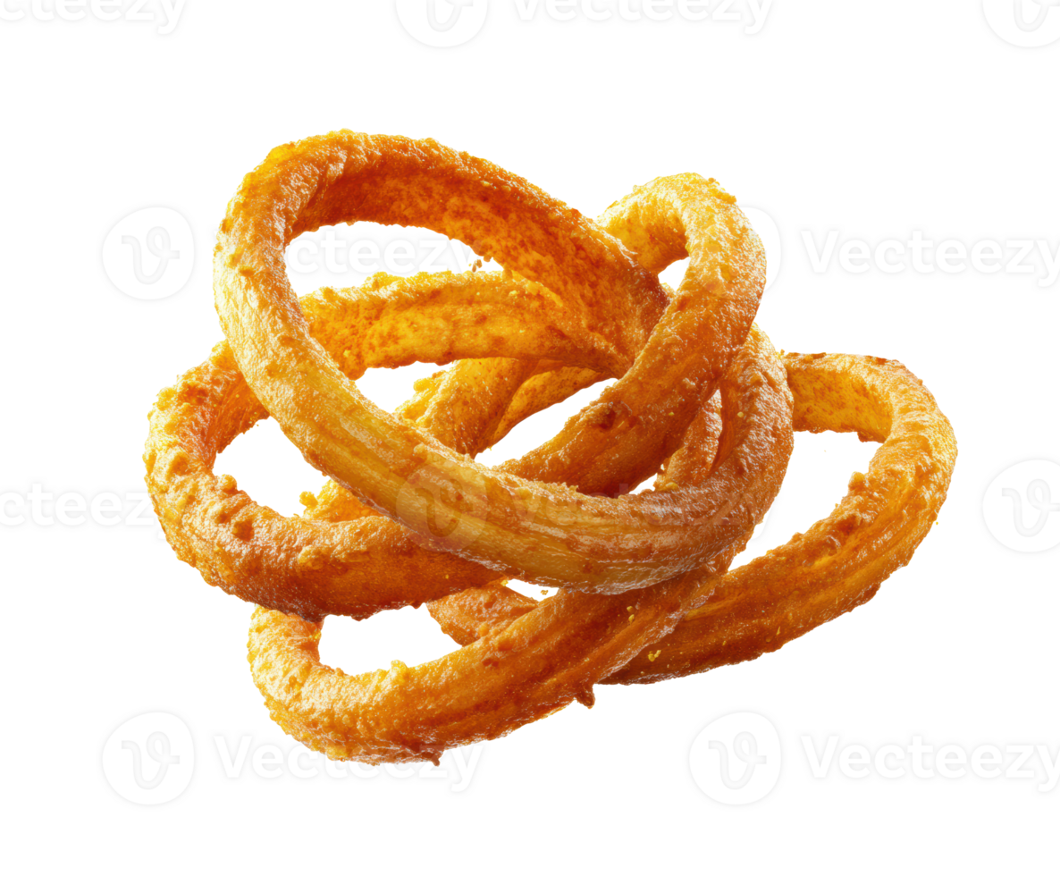 Delicious crispy onion rings for sharing at parties or events png