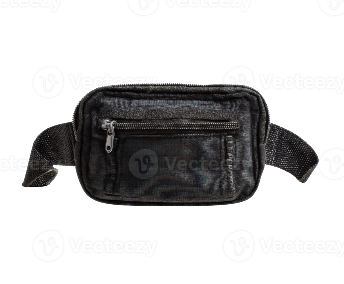 Practical black utility pouch for everyday essentials png