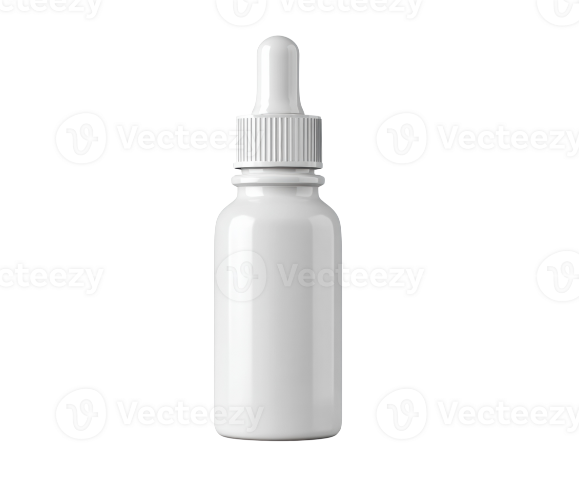 Dropper bottle for liquid use in health and beauty applications png