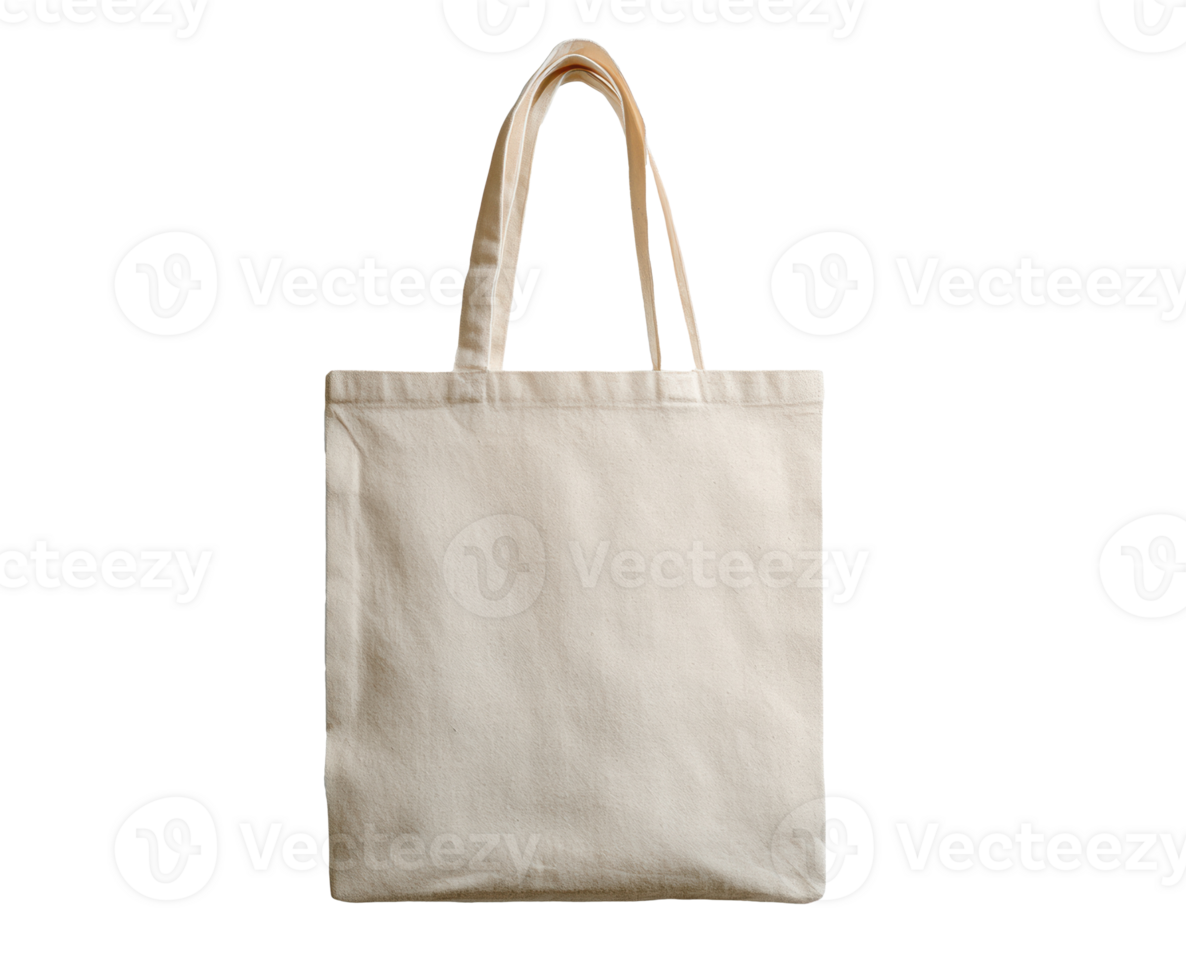 Simple tote bag for eco-friendly shopping and daily use png