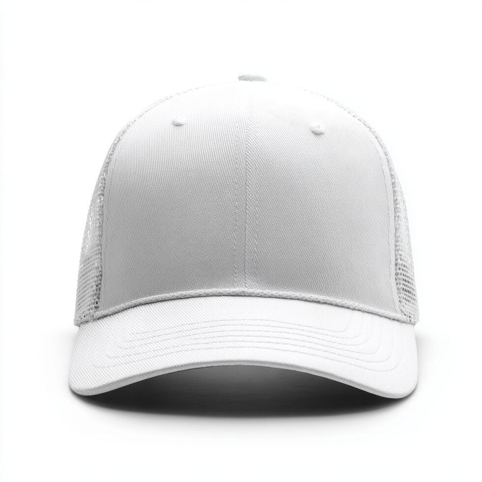 A Neat And Plain Front View Snapback Template photo