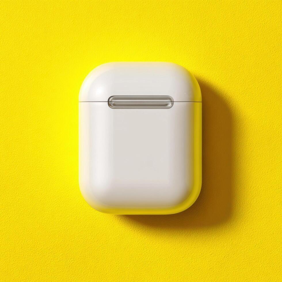 A Simple And Contemporary Earbuds Case Template photo