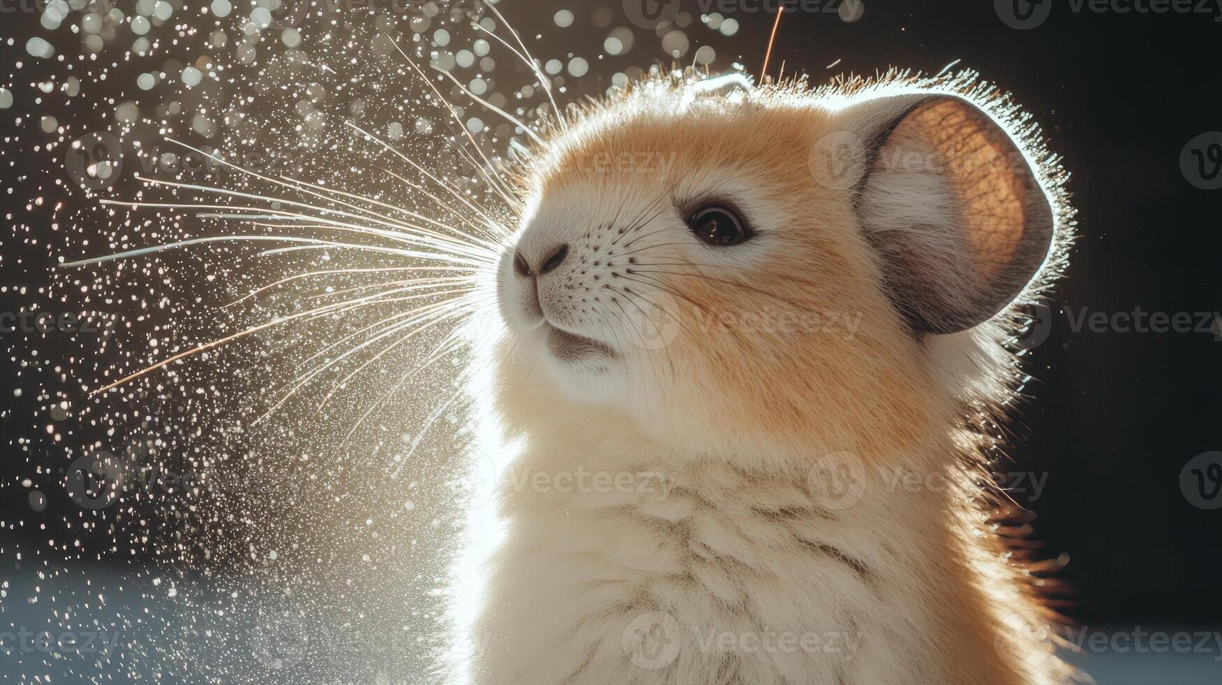 Hamster in the Sunlight photo