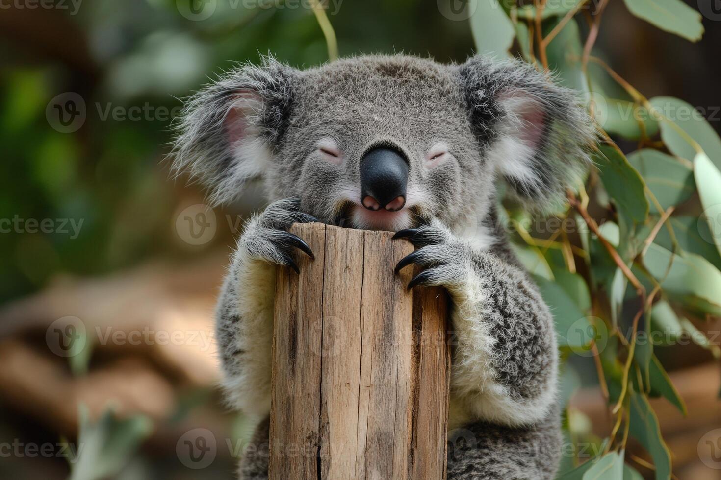 Koala Bear in Tree photo
