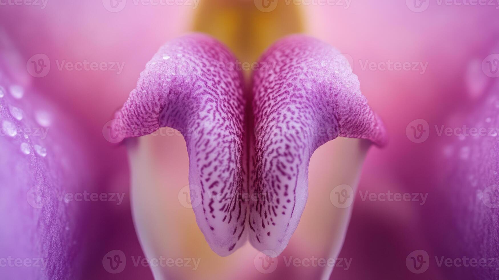 Close-up of a vibrant orchid flower photo